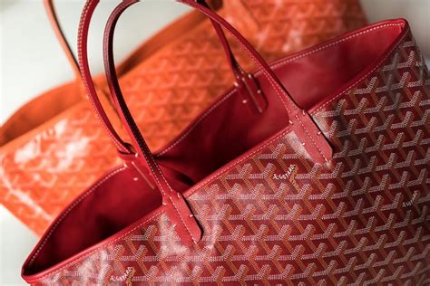 what is a goyard bag made of|best goyard bag brand.